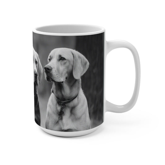 Three Pup Mug 15oz